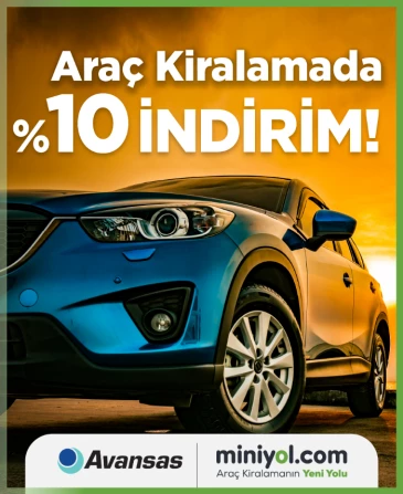 Avansas Çalışanlarına Özel %10 İndirim Miniyol'da!