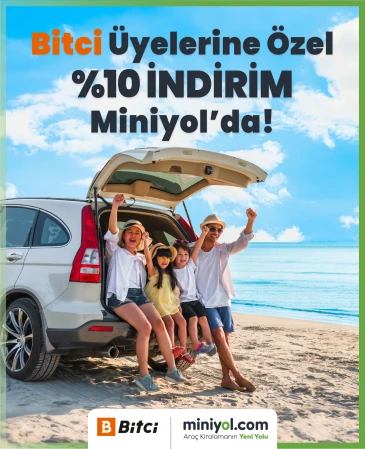 Bitci Üyelerine Özel %10 İndirim Miniyol’da!